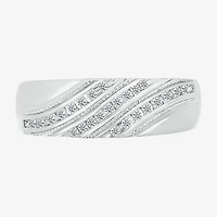 5.20mm Unisex Adult 1/3 CT. T.W. Natural White Diamond 10K Gold Marquise Halo Side Stone Ring Set