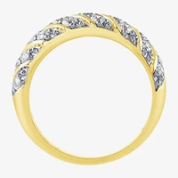 (H-I / I1) Womens 1 CT. T.W. Lab Grown White Diamond 10K Gold Band