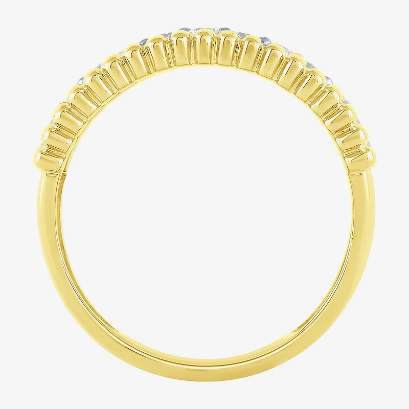 (H-I / I1) Womens 1 CT. T.W. Lab Grown White Diamond 10K Gold Band