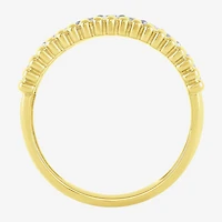 (H-I / I1) Womens 1 CT. T.W. Lab Grown White Diamond 10K Gold Band