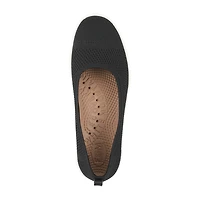 White Mountain Naveen Womens Almond Closed Toe Slip-On Shoe