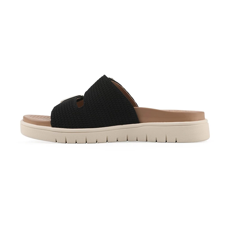 White Mountain Womens Nanny Slide Sandals