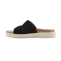 White Mountain Womens Nanny Slide Sandals