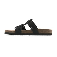 White Mountain Halicore Womens T-Strap Footbed Sandals