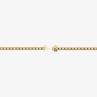 (I / I2) Womens 2 CT. T.W. Lab Grown White Diamond Sterling Silver Tennis Bracelet
