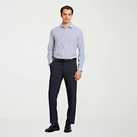 Van Heusen All Way Stretch Performance Mens Long Sleeve Regular Fit Button-Down Shirt