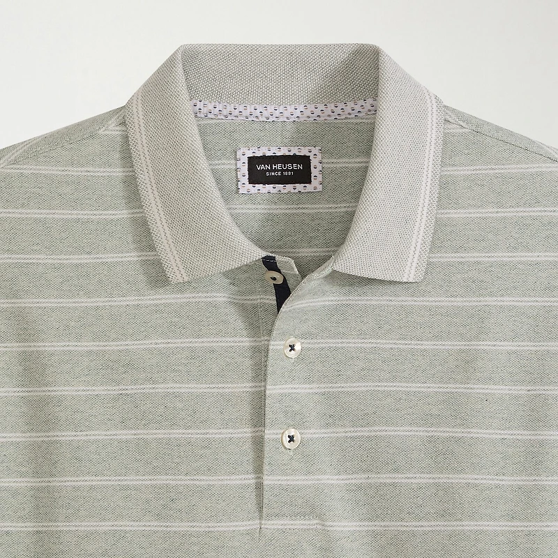 Van Heusen Originals Mens Regular Fit Short Sleeve Polo Shirt