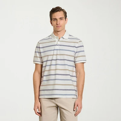 Van Heusen Originals Mens Regular Fit Short Sleeve Polo Shirt