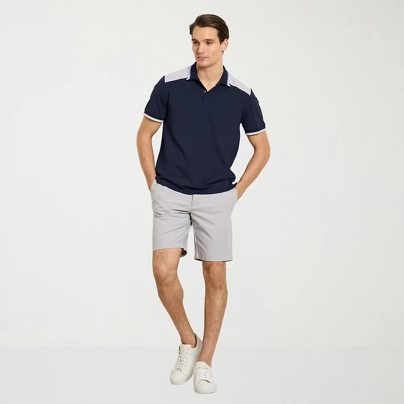 Van Heusen Performance Mens Regular Fit Short Sleeve Polo Shirt