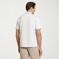 Van Heusen Performance Mens Regular Fit Short Sleeve Polo Shirt