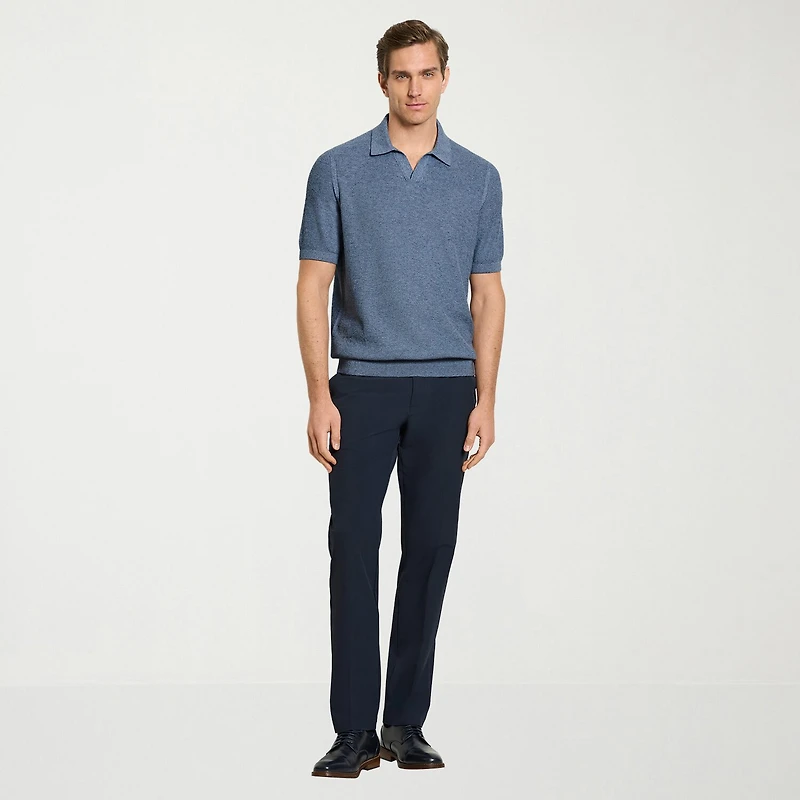 Van Heusen Temp Control Mens Short Sleeve Polo Sweater