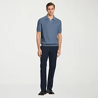 Van Heusen Temp Control Mens Short Sleeve Polo Sweater