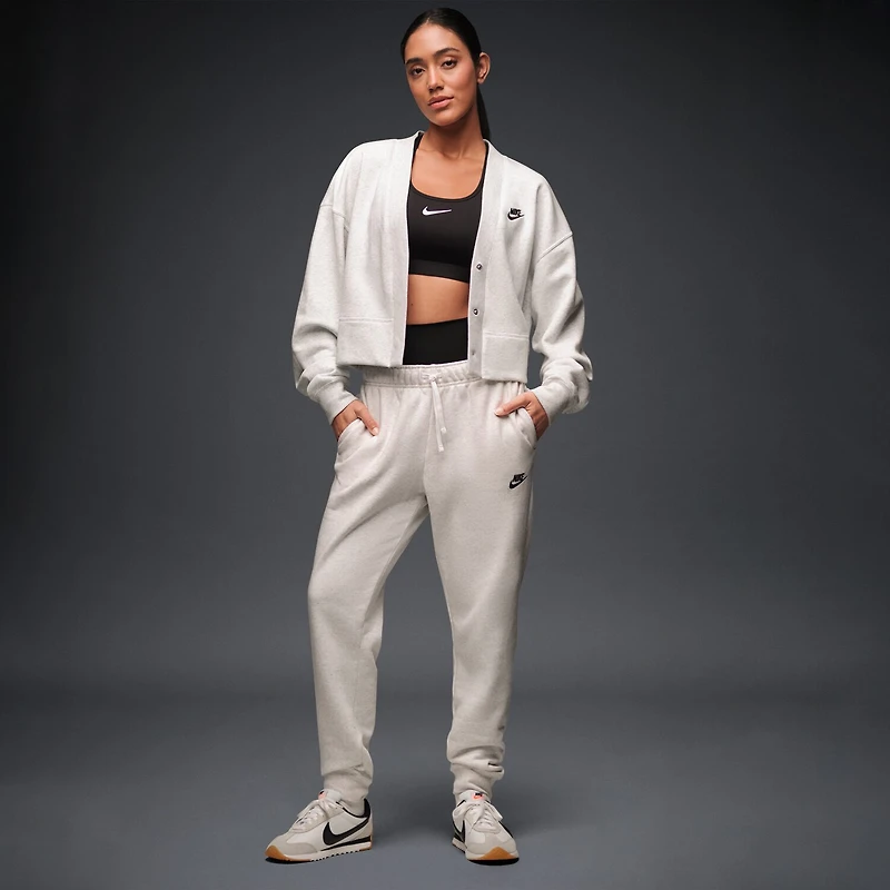 Nike Womens Y Neck Long Sleeve Cardigan