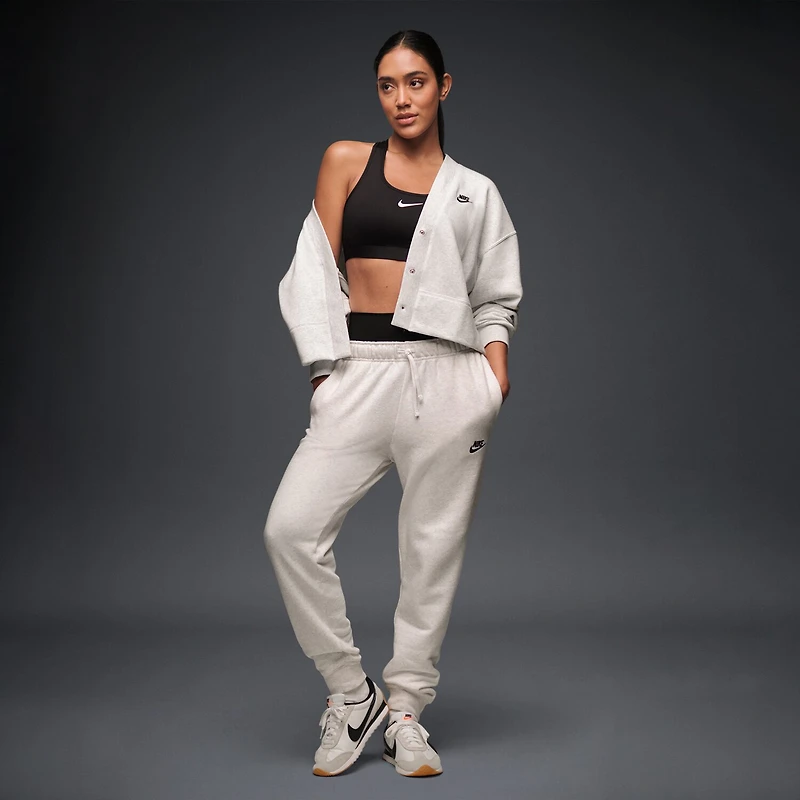 Nike Womens Y Neck Long Sleeve Cardigan