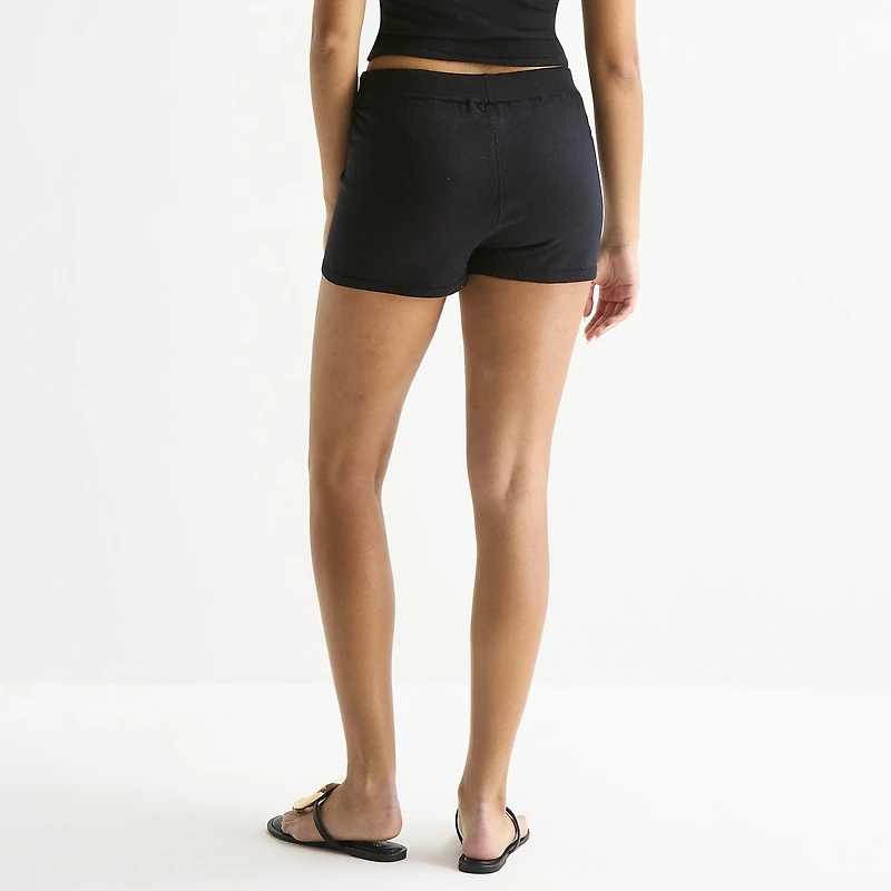 Forever 21 Womens Mid Rise Juniors Pull-On Short