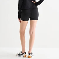 Xersion EverUltra™ Womens 4" High Rise Stretch Fabric Quick Dry Bike Short