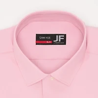 J. Ferrar Trutemp365 Chambray Mens Slim Fit Wrinkle Free Long Sleeve Dress Shirt