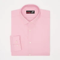 J. Ferrar Trutemp365 Chambray Mens Slim Fit Wrinkle Free Long Sleeve Dress Shirt
