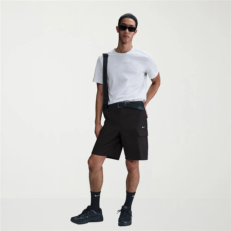 Nike Mens Crew Neck Short Sleeve Embroidered Active T-Shirt