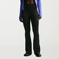 Nike One Womens High Rise Active Flare Full Length Leggings