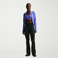 Nike One Womens High Rise Active Flare Full Length Leggings