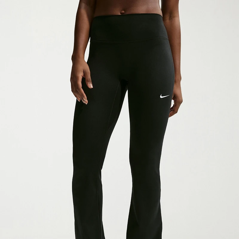 Nike One Womens High Rise Active Flare Full Length Leggings