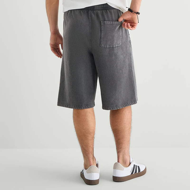 Arizona Baggy Fit Fleece Mens 12" Pull-On Short