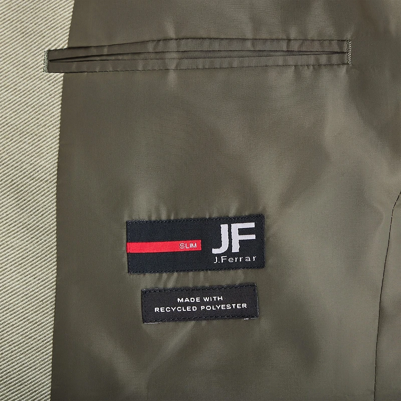 J. Ferrar 360 Stretch Knit Texture Mens Slim Fit Sport Coat
