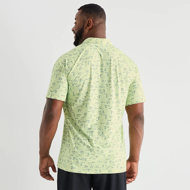 Xersion Big and Tall Mens Short Sleeve Polo Shirt