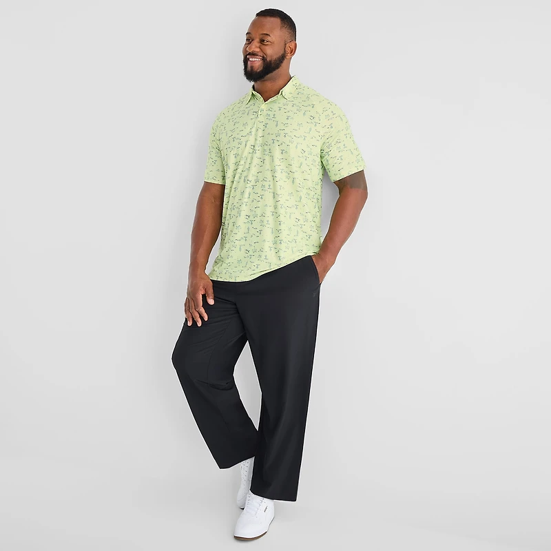 Xersion Big and Tall Mens Short Sleeve Polo Shirt