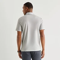 Stylus Mens Regular Fit Short Sleeve Polo Shirt