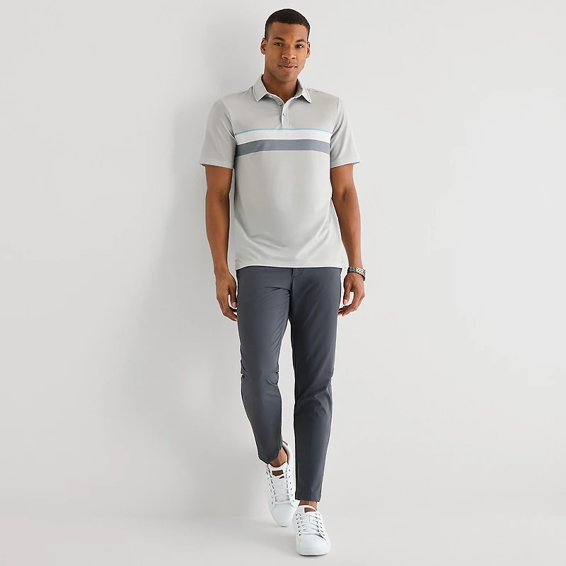 Stylus Mens Regular Fit Short Sleeve Polo Shirt