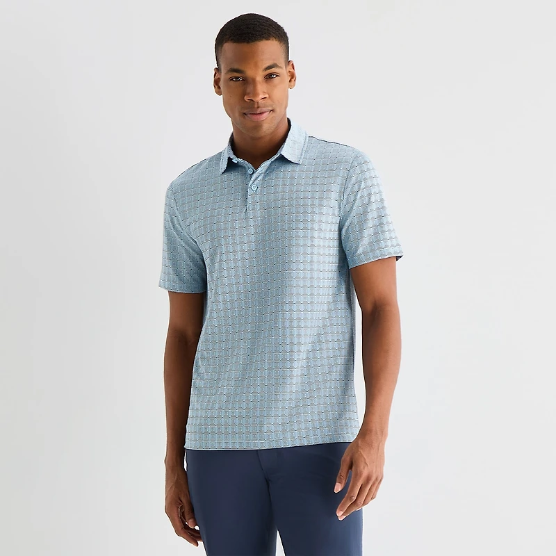 Stylus Mens Regular Fit Short Sleeve Polo Shirt