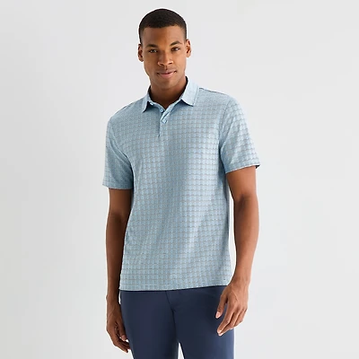Stylus Mens Regular Fit Short Sleeve Polo Shirt