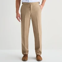 Stafford Mens Classic Fit Dress Flat Front Pant