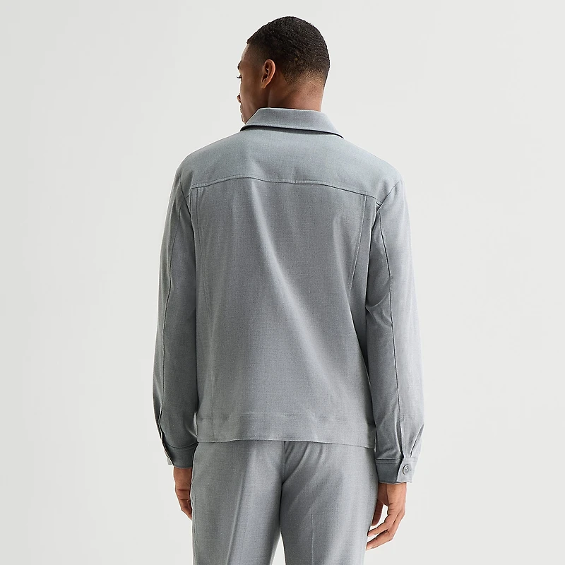 J. Ferrar Heather Twill Mens Shirt Jacket