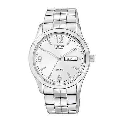 Citizen® Mens Silver-Tone Watch BK3830-51A