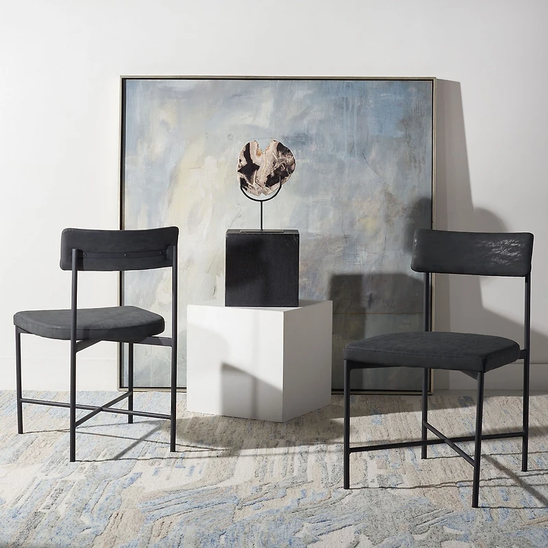 Archer Retro Chic Dining Chair - Set of 2