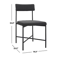 Archer Retro Chic Dining Chair - Set of 2