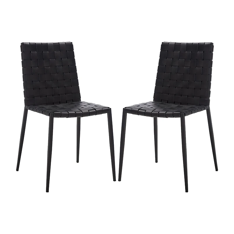Rayne Basket Woven Dining Chair - Set of 2