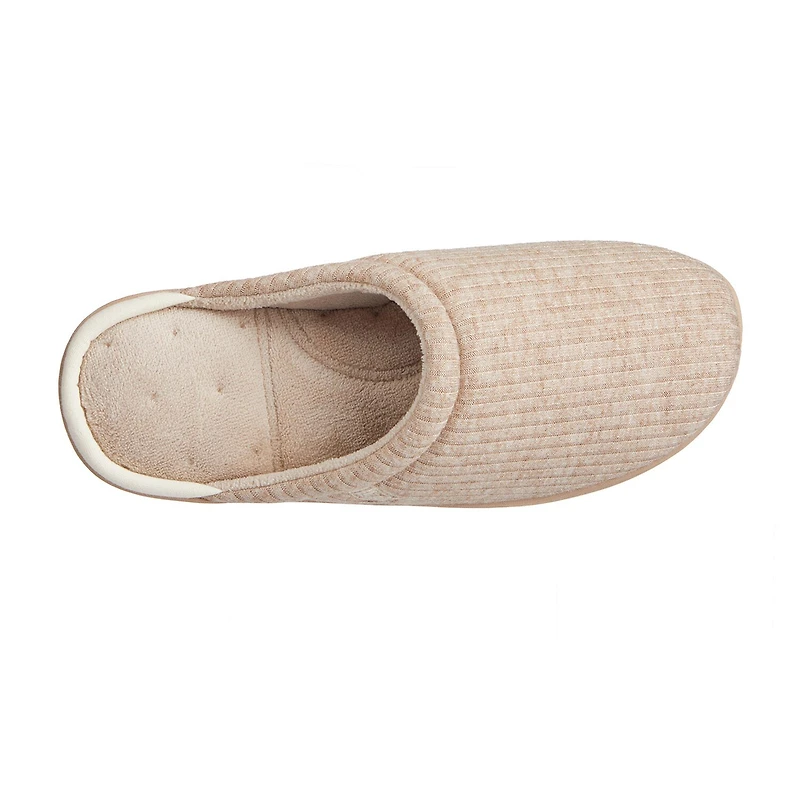 Isotoner Sweater Knit Womens Ballerina Slippers