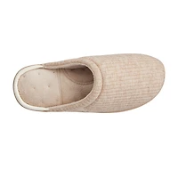 Isotoner Sweater Knit Womens Ballerina Slippers