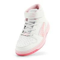 PUMA Rebound Layup Little Kid Girls Basketball Shoes