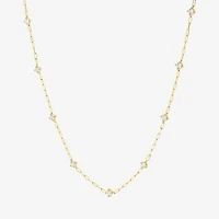 Diamond Addiction (G-H / Si2-I1) Womens 10K Gold 19 1/2 Inch Link Chain Necklace