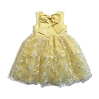 Blueberi Boulevard Toddler Girls Sleeveless A-Line Dress