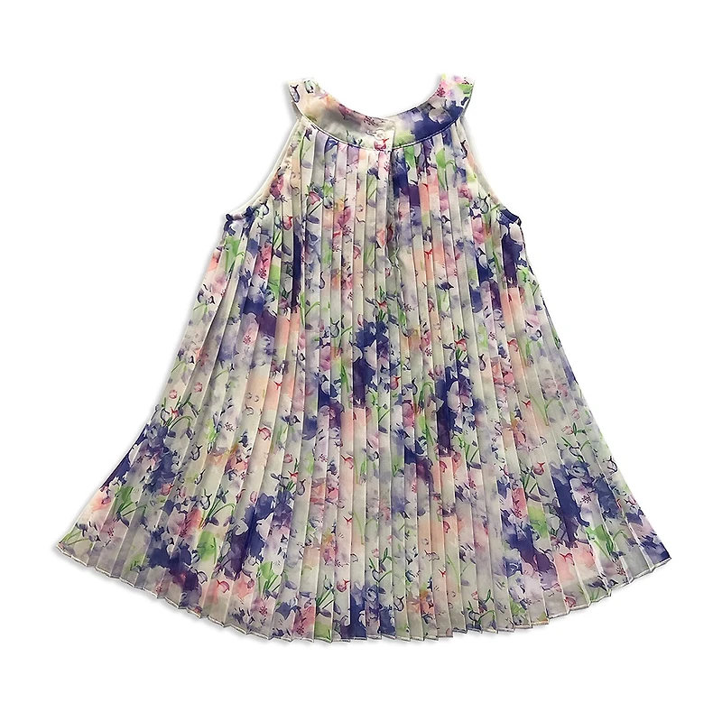 Blueberi Boulevard Toddler Girls Sleeveless A-Line Dress
