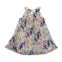 Blueberi Boulevard Toddler Girls Sleeveless A-Line Dress