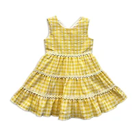Blueberi Boulevard Toddler Girls Sleeveless A-Line Dress