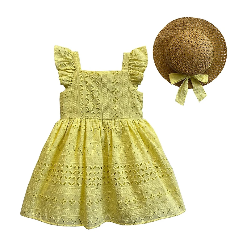 Blueberi Boulevard Little & Big Kid Girls Sleeveless A-Line Dress