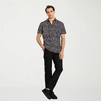 Van Heusen Weekend Mens Short Sleeve Camp Shirt